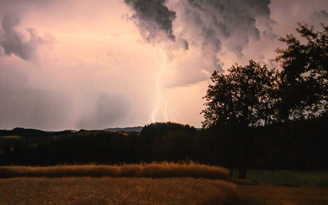 Überspannungsschäden durch Gewitter
