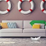 Wasserschaden im Wohnzimmer