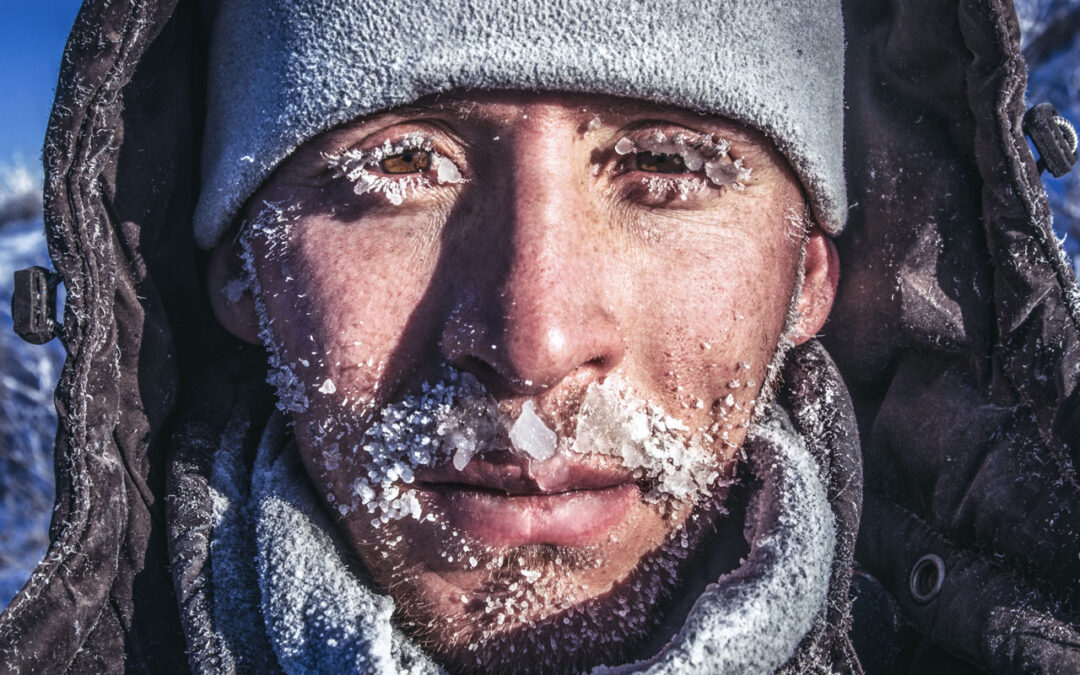 Blizzard schwerer Schneesturm
