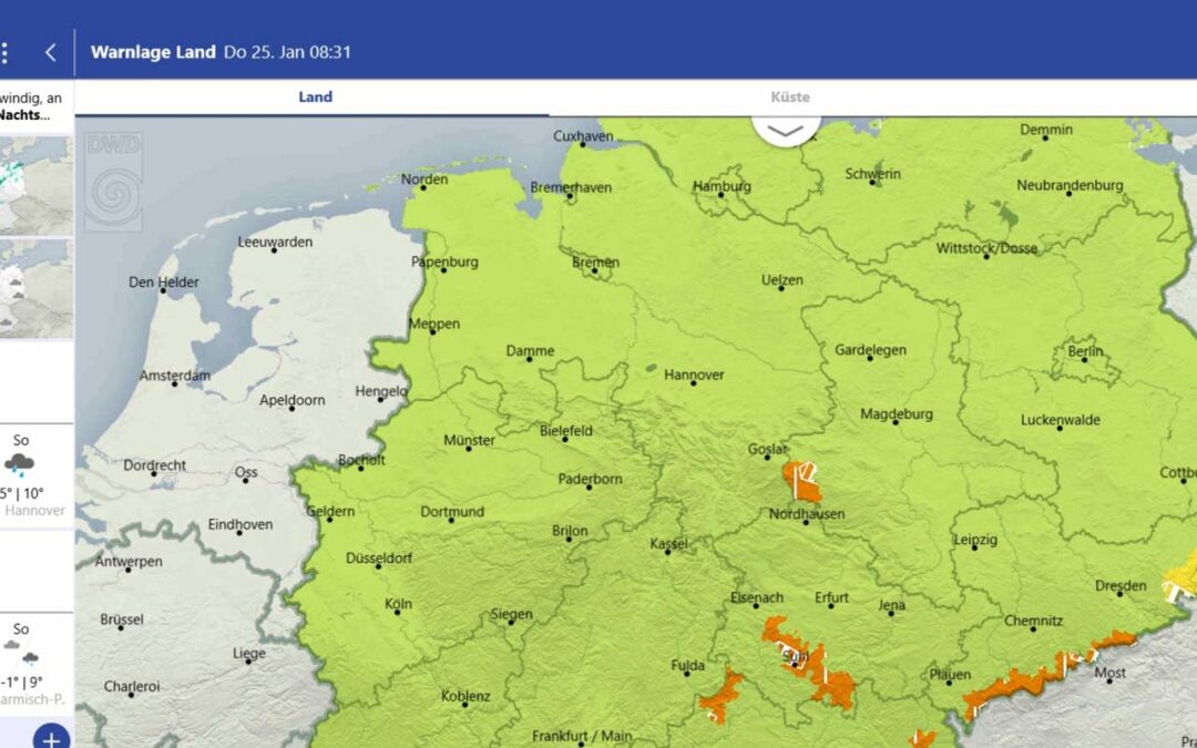 Das Geschäft mit dem Wetter